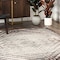 Nuloom Jesse Geometric  Faded Fringe Area Rug 5ft 3in x 7ft 7in KKDE01A-5307 - alternate 2